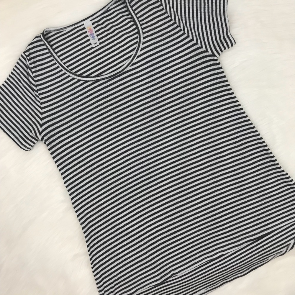 Lularoe striped classic T